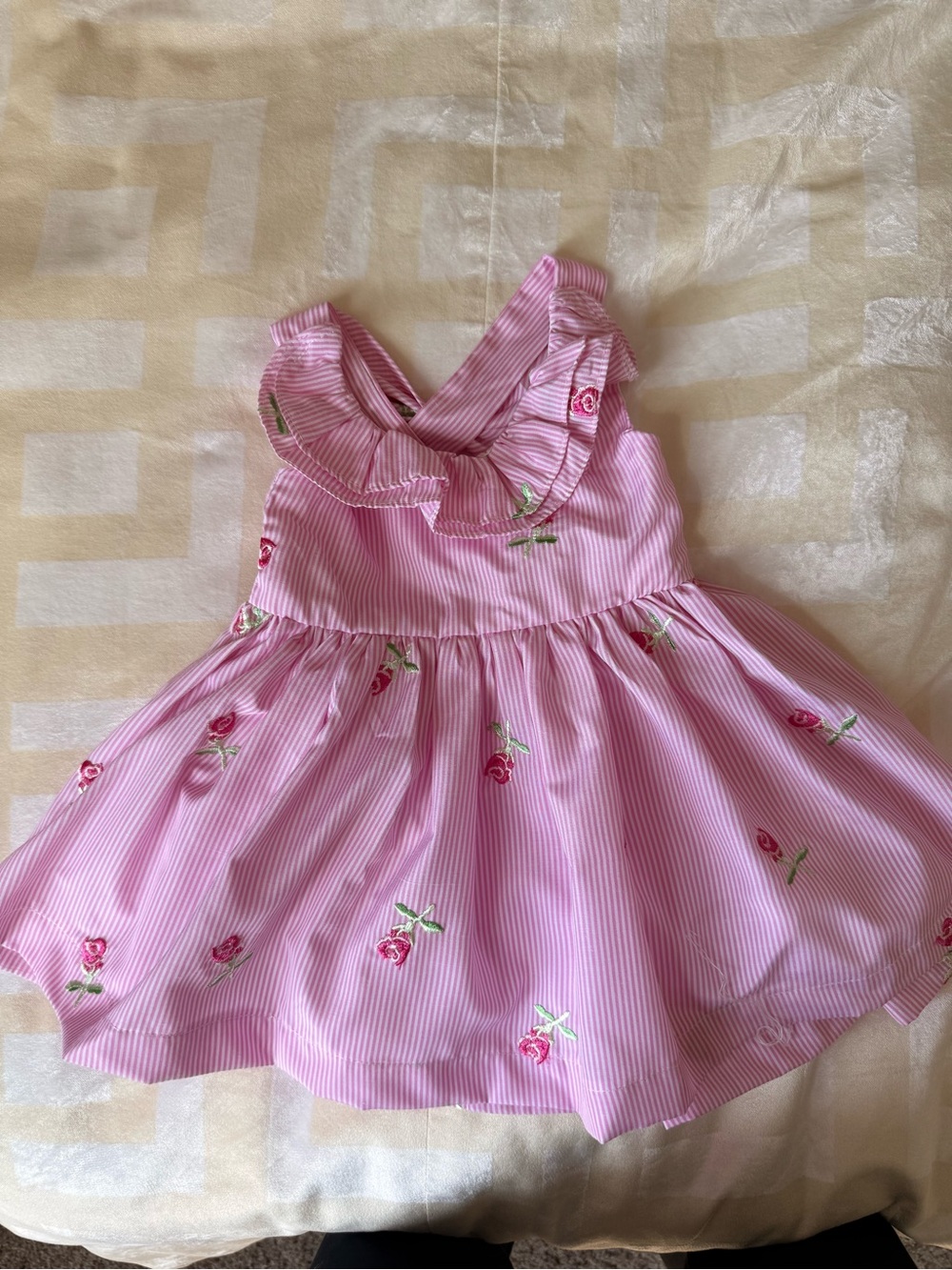 Rare Editions pink summer dress